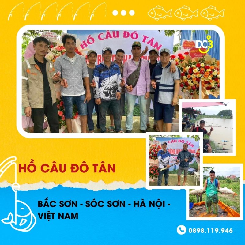 Giới thiệu hồ câu dịch vụ Đô Tân