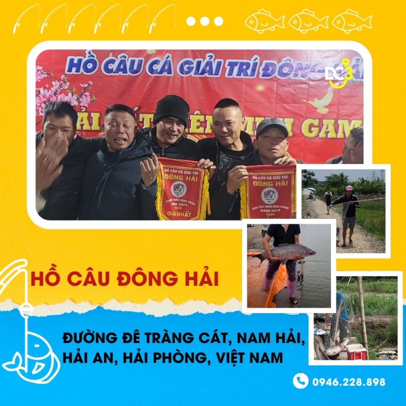 Giới thiệu hồ câu dịch vụ Đông Hải