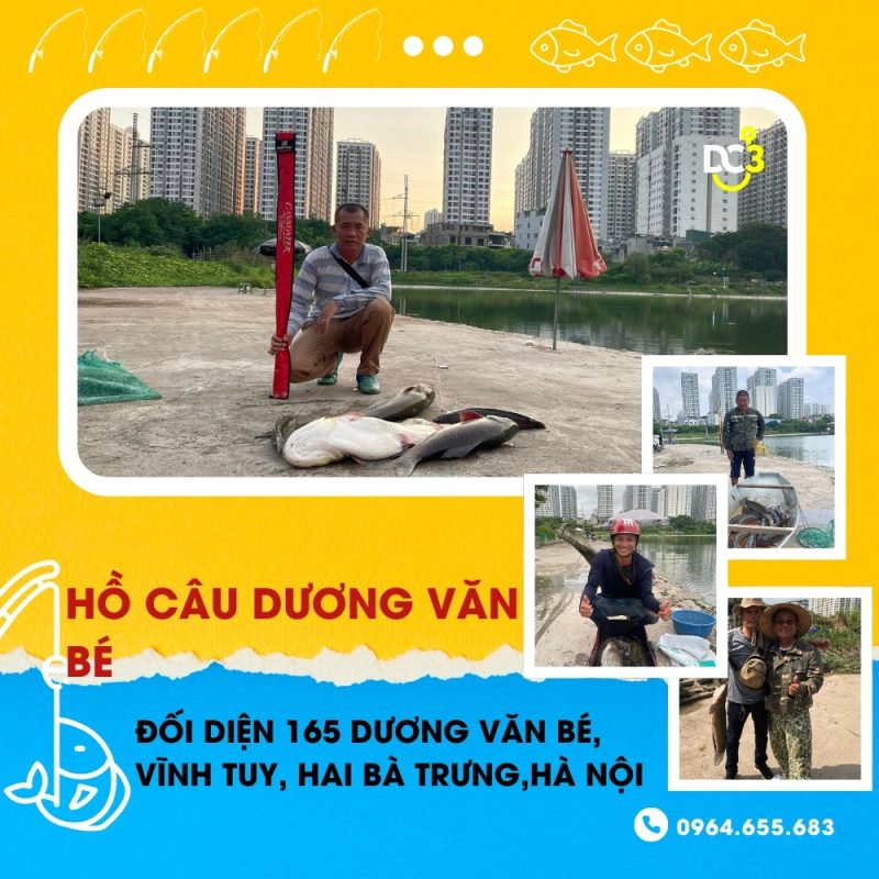 Giới thiệu hồ câu dịch vụ Dương Văn Bé