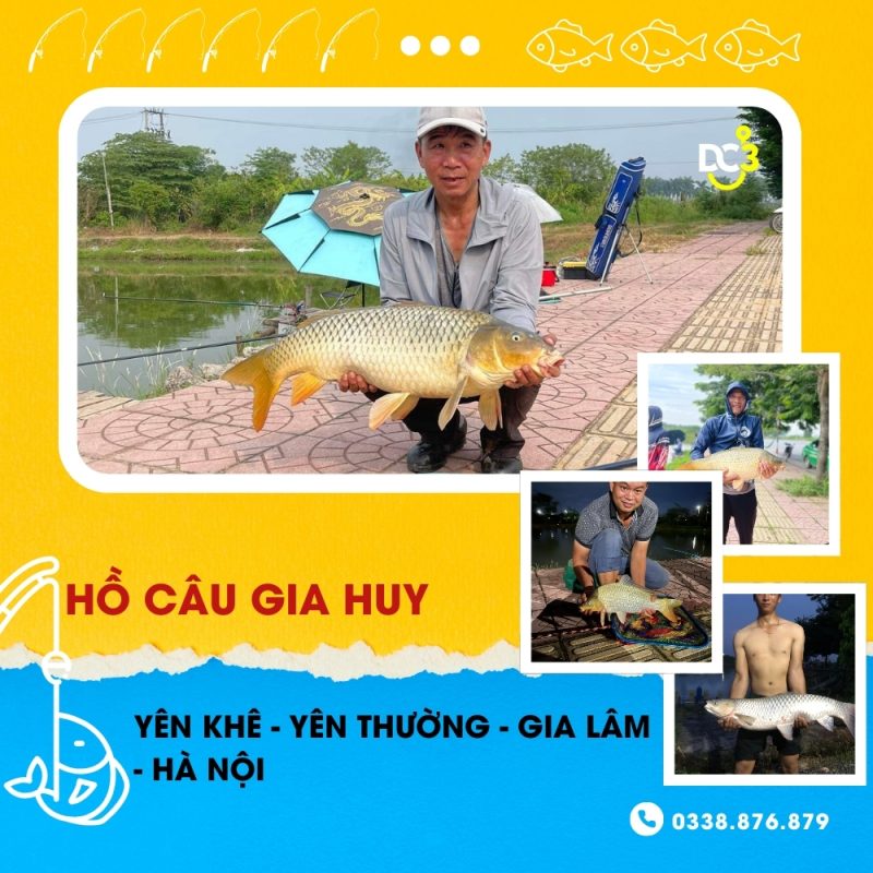 Giới thiệu hồ câu dịch vụ Gia Huy