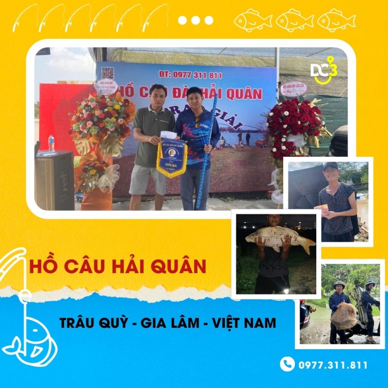 Giới thiệu hồ câu dịch vụ Hải Quân