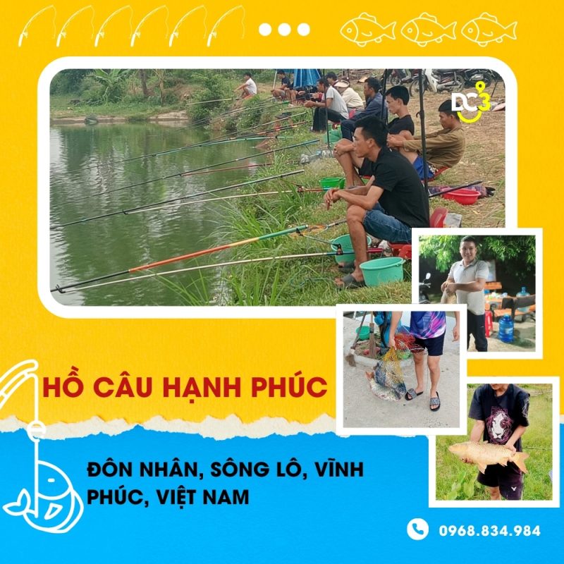 Giới thiệu hồ câu dịch vụ Hạnh Phúc