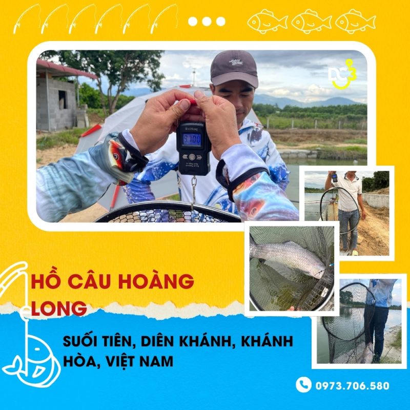 Giới thiệu hồ câu dịch vụ Hoàng Long