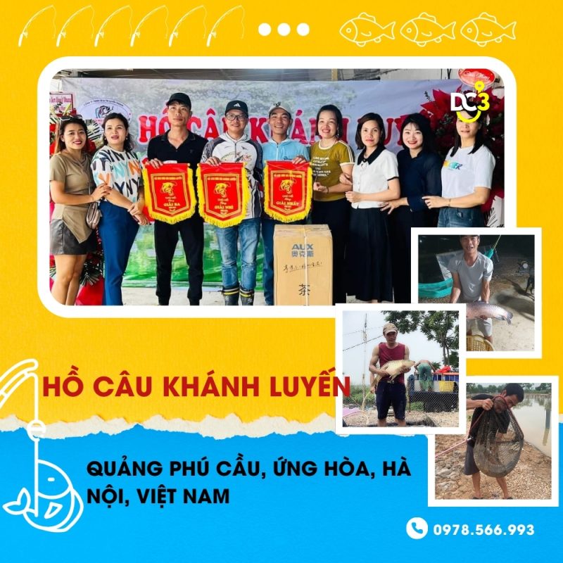 Giới thiệu hồ câu dịch vụ Khánh Luyến