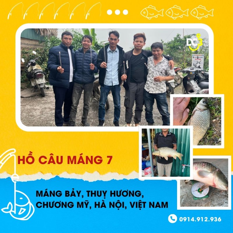 Giới thiệu hồ câu dịch vụ máng 7