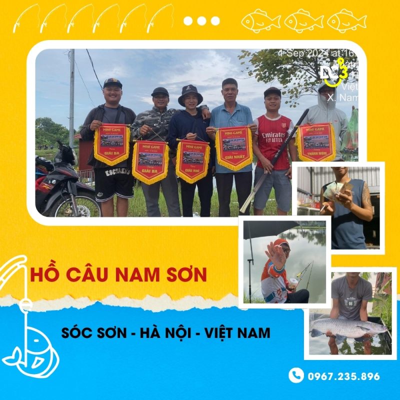 Giới thiệu hồ câu dịch vụ Nam Sơn