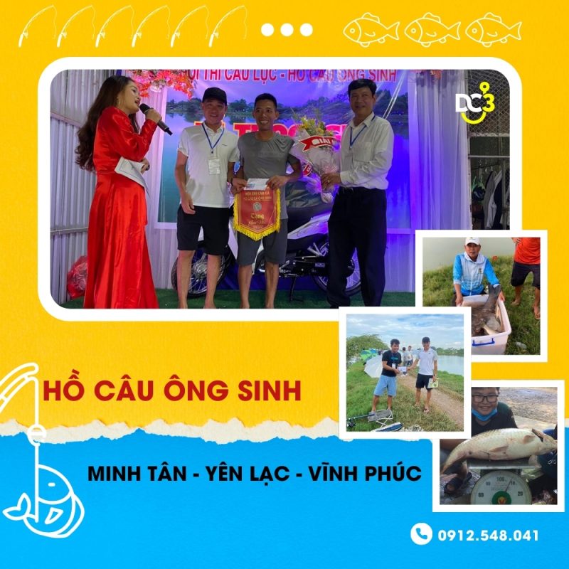 Giới thiệu hồ câu dịch vụ Ông Sinh