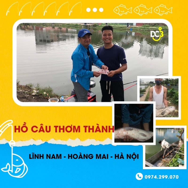 Giới thiệu hồ câu dịch vụ Thơm Thành