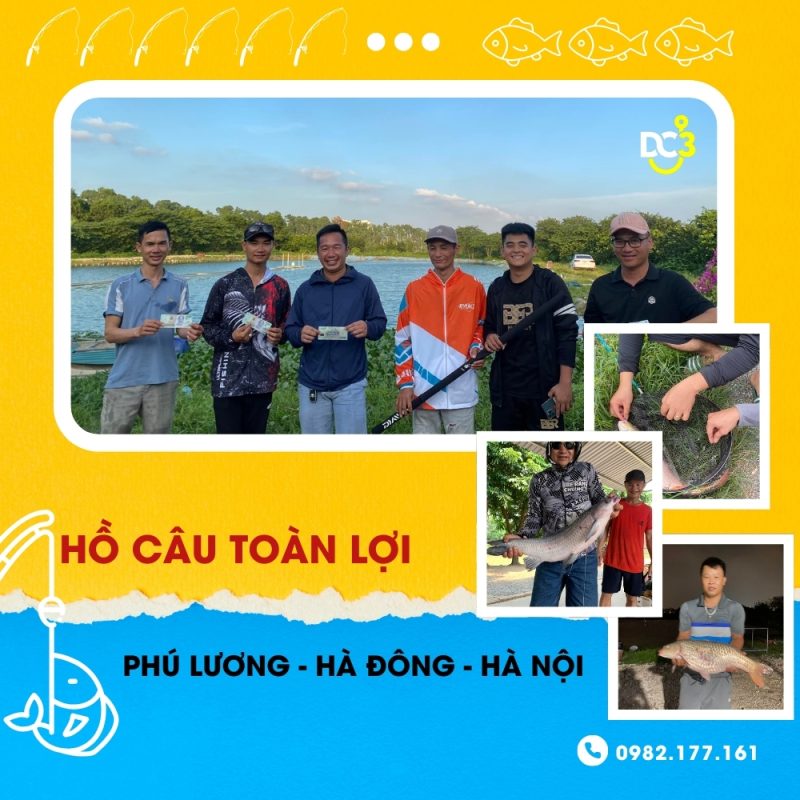 Giới thiệu hồ câu dịch vụ Toàn Lợi