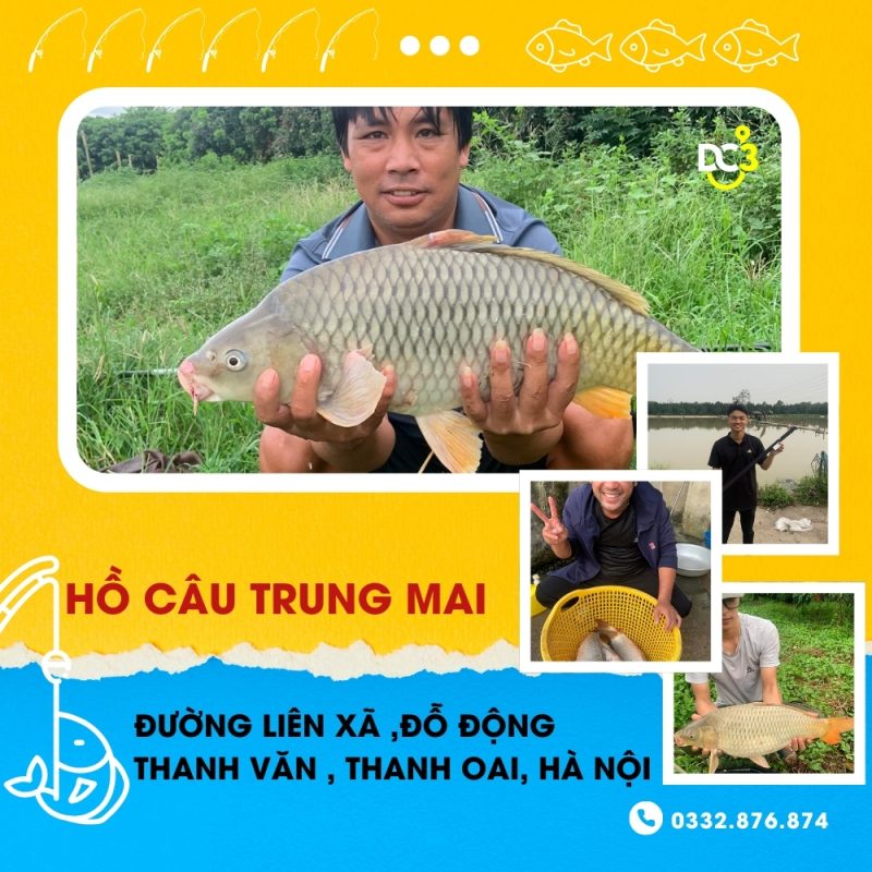 Giới thiệu hồ câu dịch vụ Trung Mai