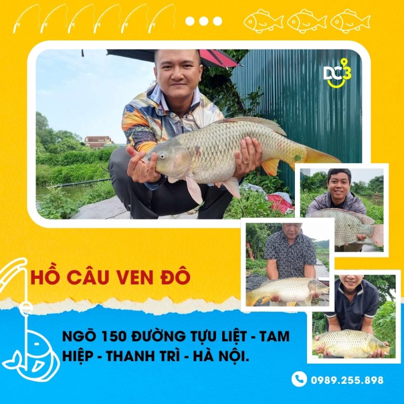 Giới thiệu hồ câu dịch vụ Ven Đô