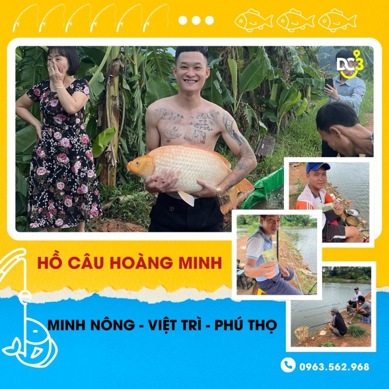 Giới thiệu hồ câu Hoàng Minh