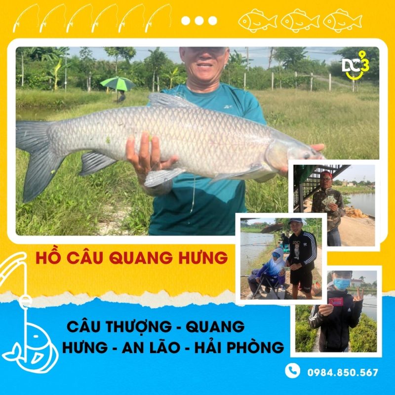 Giới thiệu hồ câu Quang Hưng