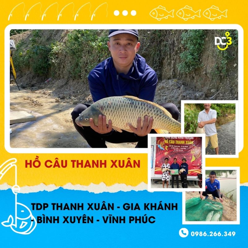 Giới thiệu hồ câu Thanh Xuân