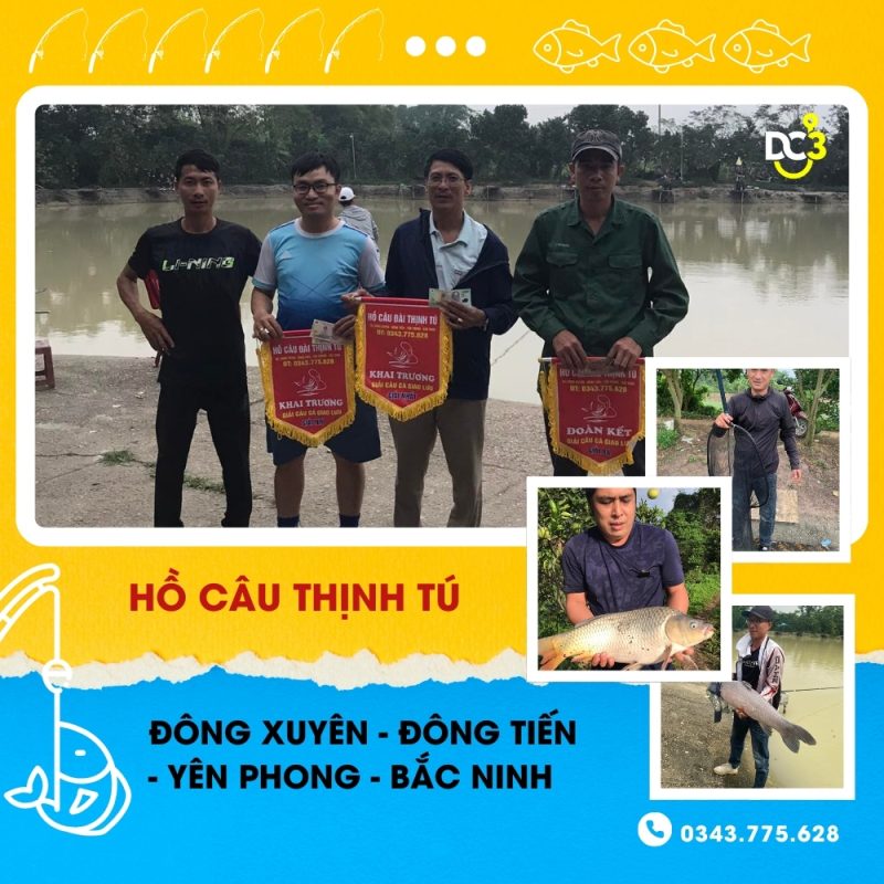 Giới thiệu hồ câu Thịnh Tú