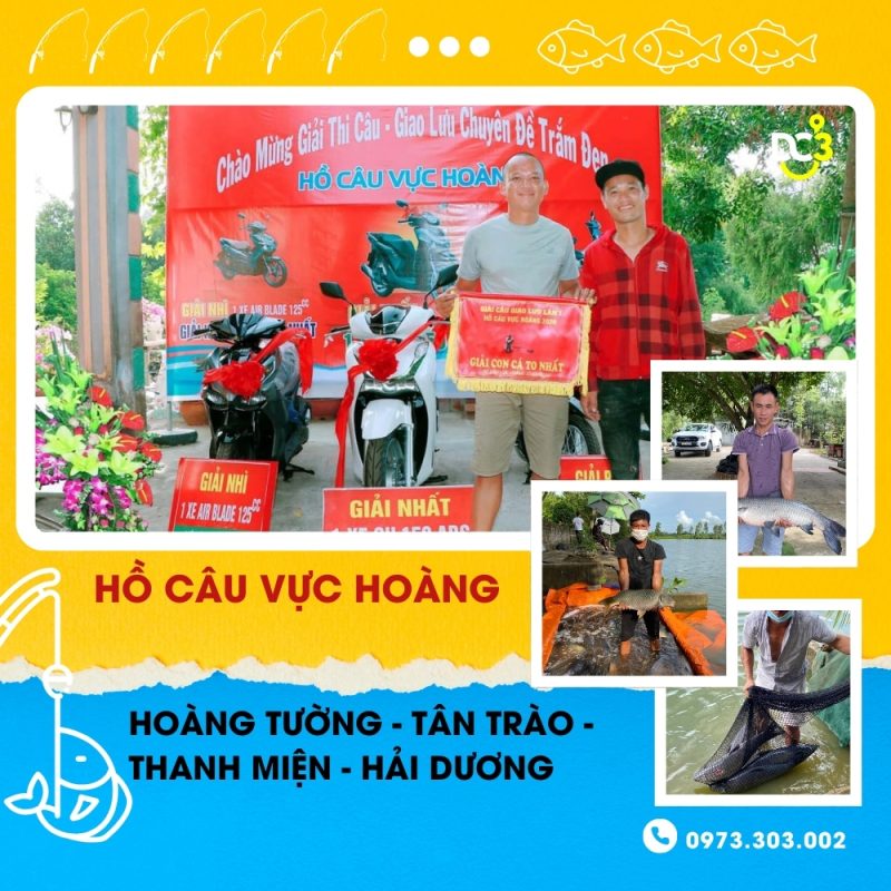 Giới thiệu hồ câu dịch vụ Vực Hoàng