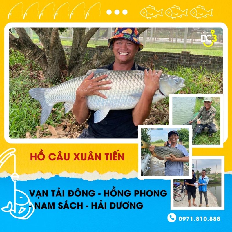 Giới thiệu hồ câu Xuân Tiến