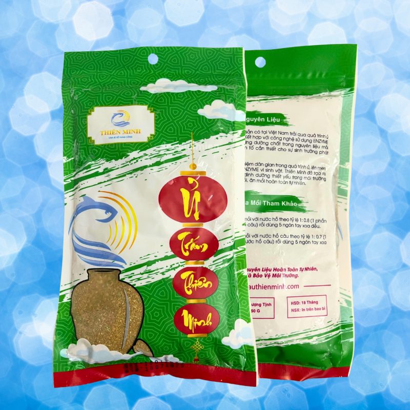 Mồi Ủ trắm Thiên Minh khiến cá cuốn ổ nhanh