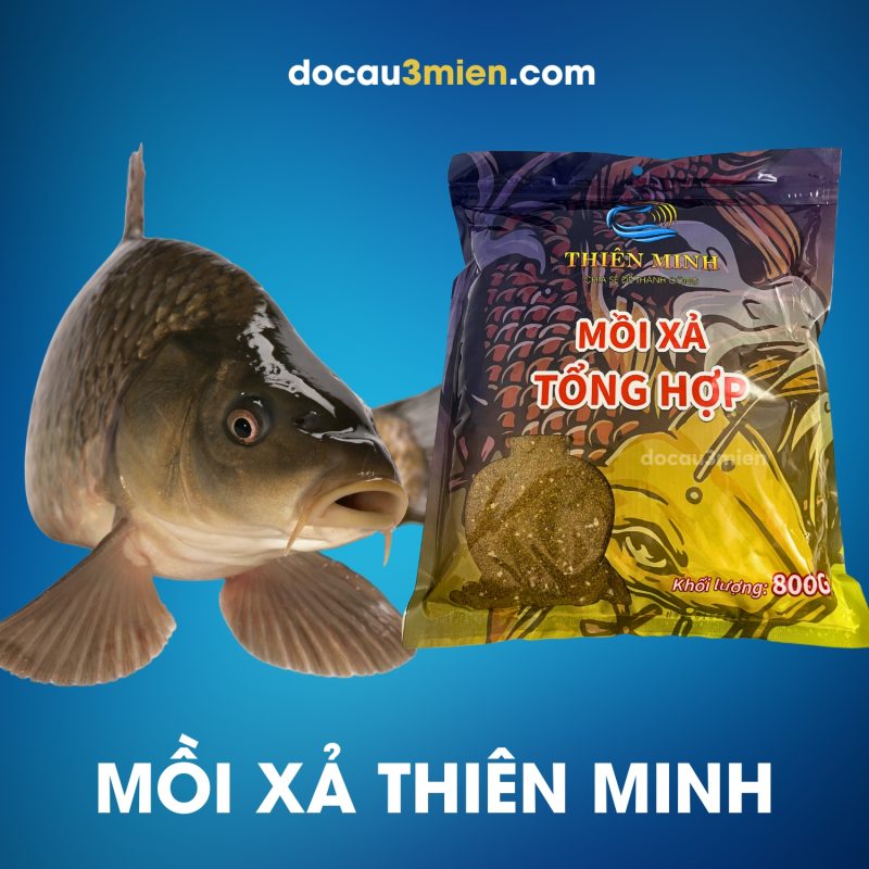 Xả mồi cấp tốc với mồi xả tổng hợp Thiên Minh