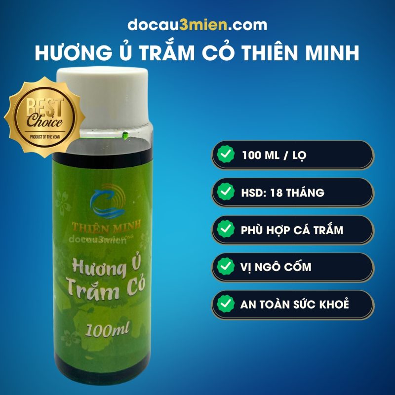 Thông tin sản phẩm Hương ủ trắm cỏ Thiên Minh.