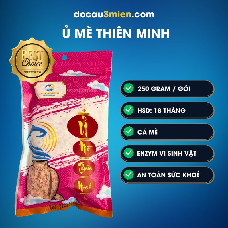 Thông tin sản phẩm Mồi Ủ Mè Thiên Minh