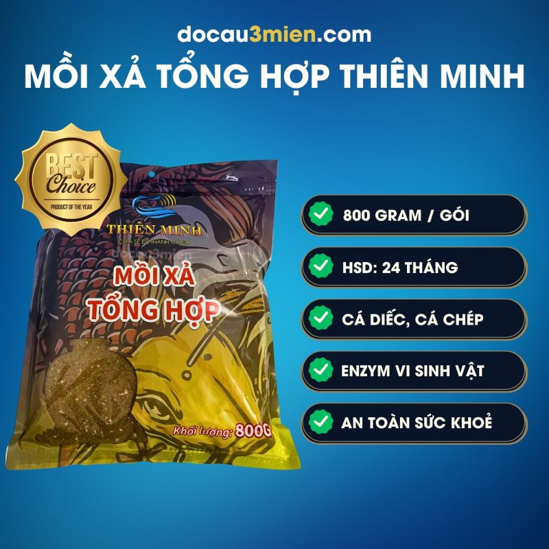 Thông tin sản phẩm Mồi xả tổng hợp Thiên Minh