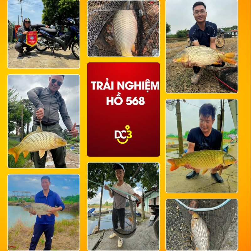 Trải nghiệm cần thủ hồ câu 568