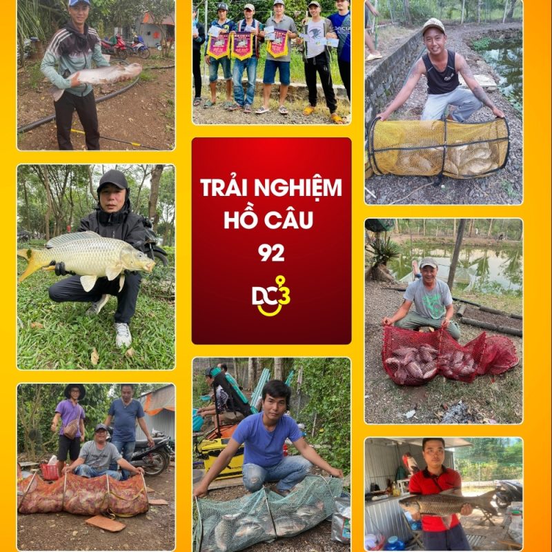 Trải nghiệm cần thủ hồ câu 92