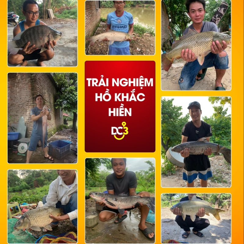 Trải nghiệm cần thủ hồ câu Khắc Hiền