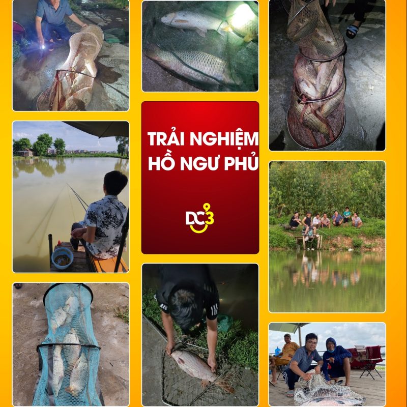 Trải nghiệm cần thủ hồ câu Ngư Phủ