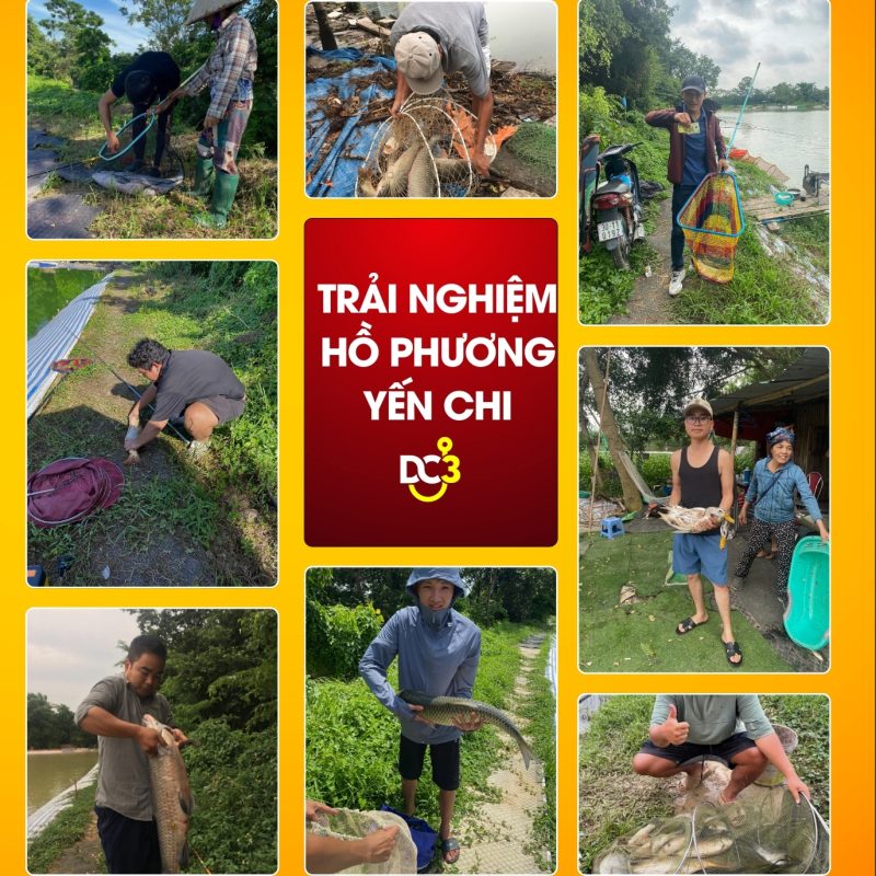Trải nghiệm cần thủ hồ câu Phương-Yến Chi