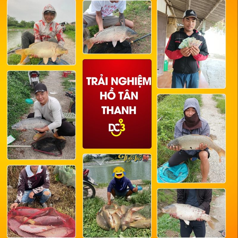Trải nghiệm cần thủ hồ câu tân Thanh