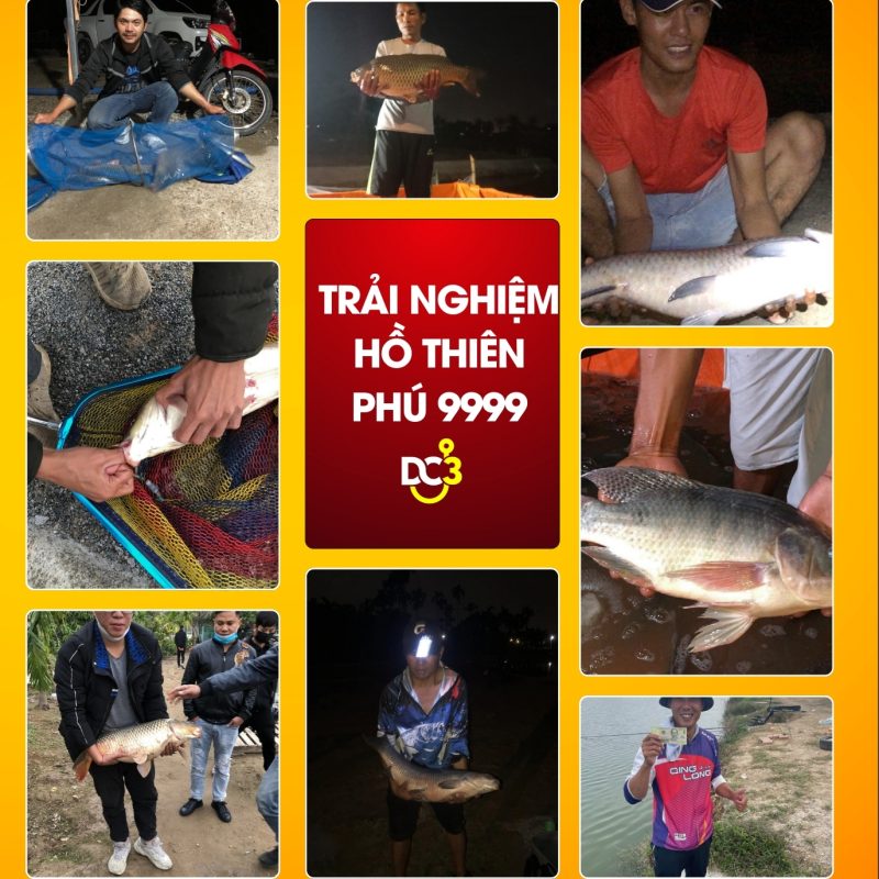 Trải nghiệm cần thủ hồ câu Thiên Phú 9999
