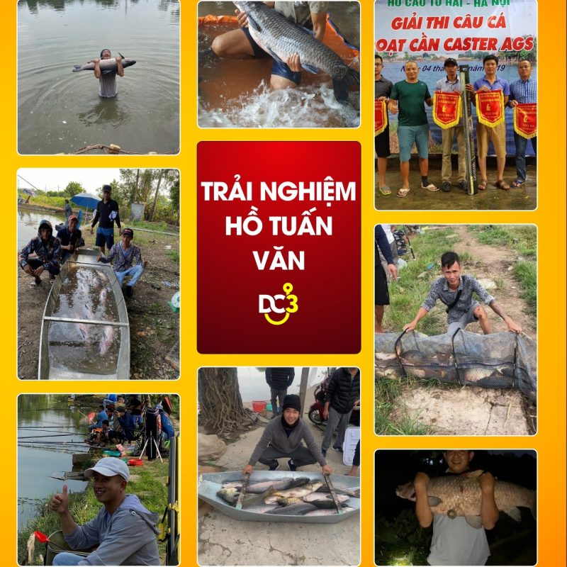 Trải nghiệm cần thủ hồ câu Tuấn Văn