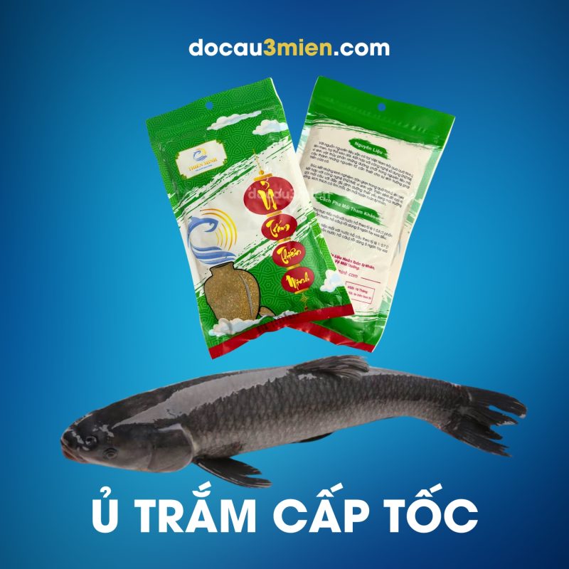 Ủ mồi cấp tốc với mồi câu trắm Thiên Minh