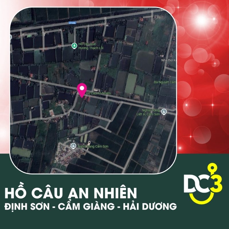 Vị trí Google Map - Hồ câu An Nhiên