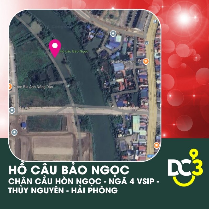 Vị trí Google Map - Hồ câu Bảo Ngọc