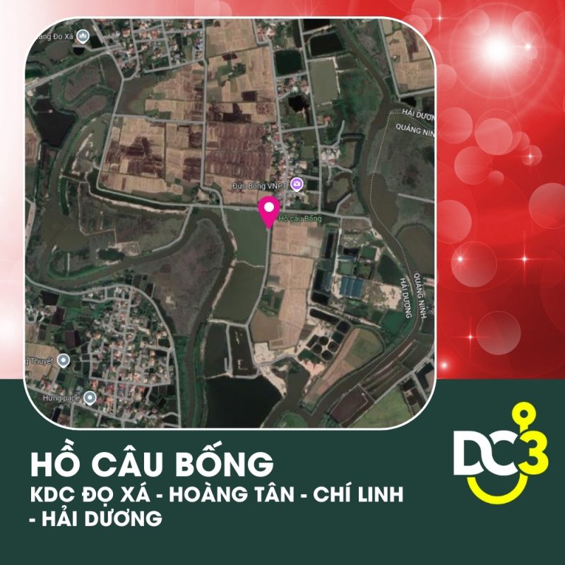 Vị trí Google Map - Hồ câu Bống