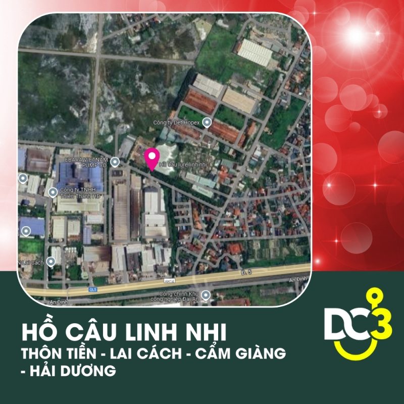 Vị trí Google Map - Hồ câu Linh Nhi
