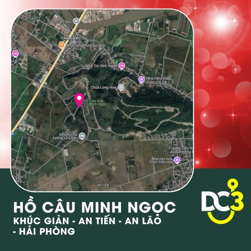 Vị trí Google Map - Hồ câu Minh Ngọc