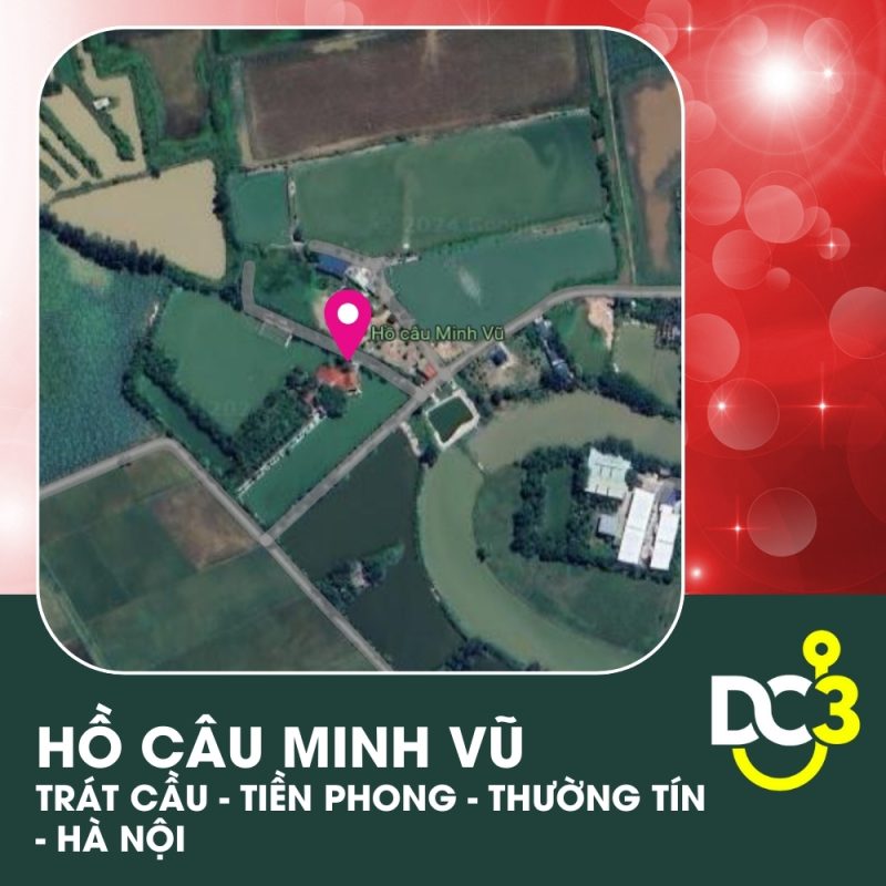 Vị trí Google Map - Hồ câu Minh Vũ