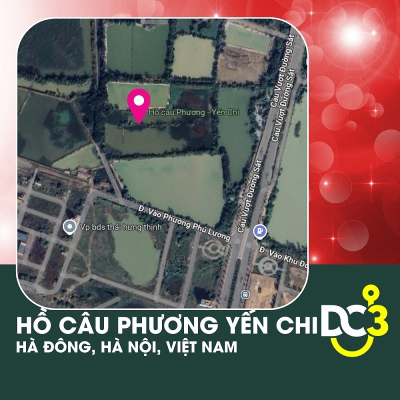 Vị trí Google Map - Hồ câu Phương-Yến Chi