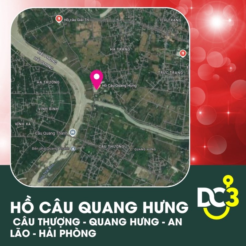 Vị trí Google Map - Hồ câu Quang Hưng