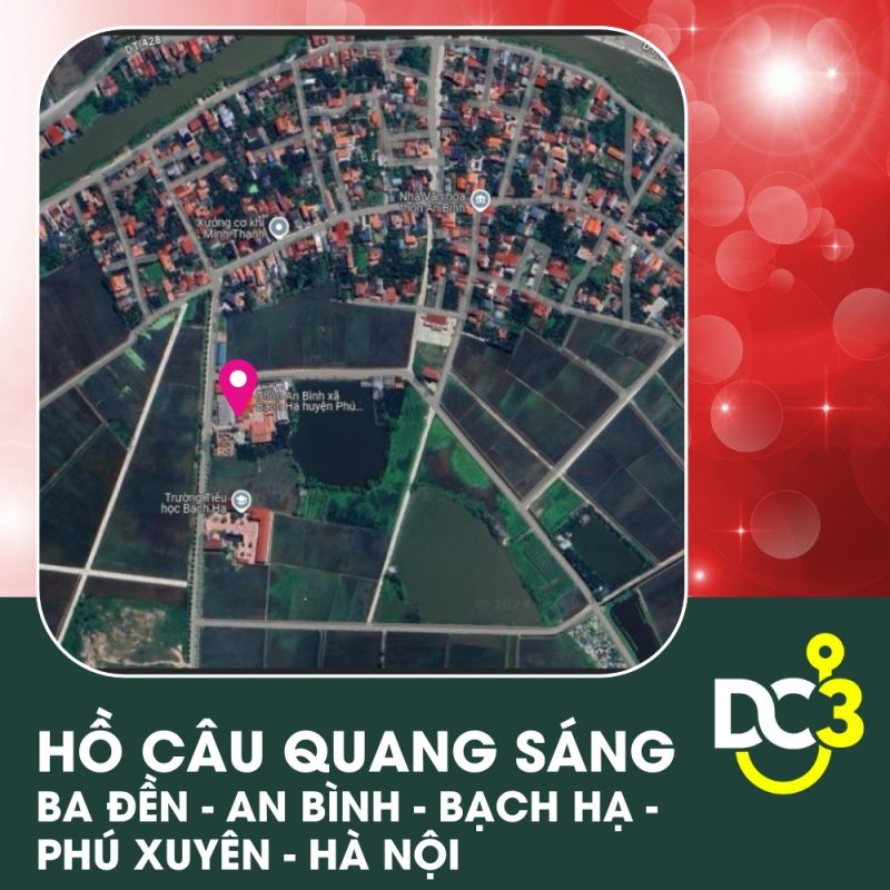 Vị trí Google Map - Hồ câu Quang Sáng