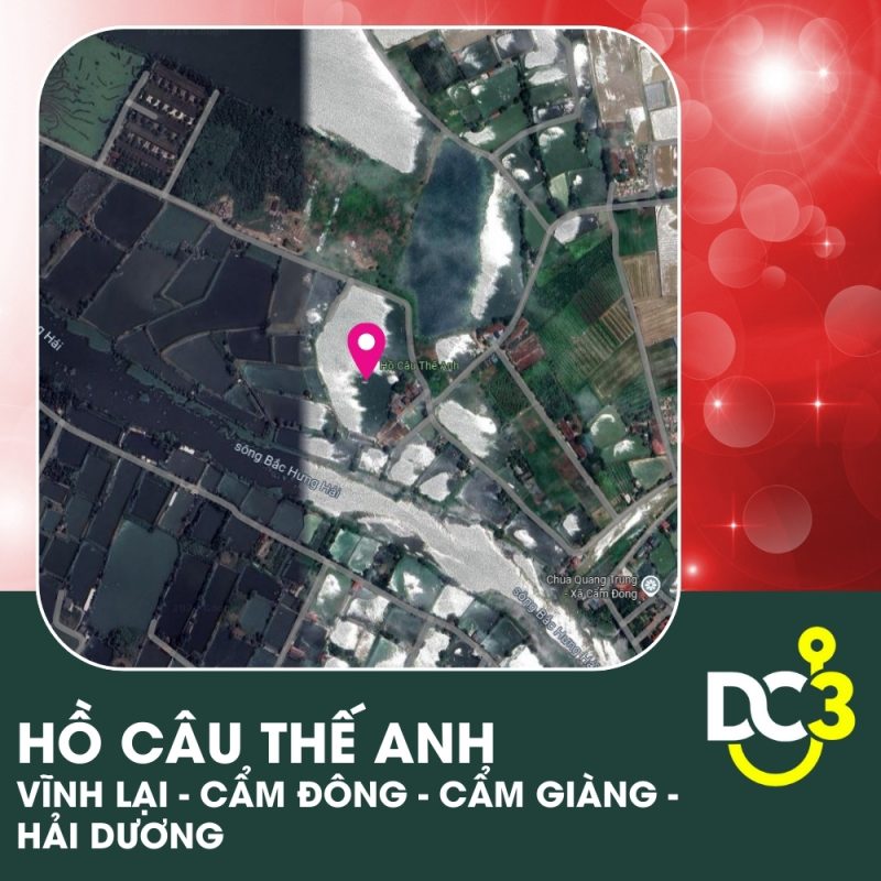 Vị trí Google Map - Hồ câu Thế Anh