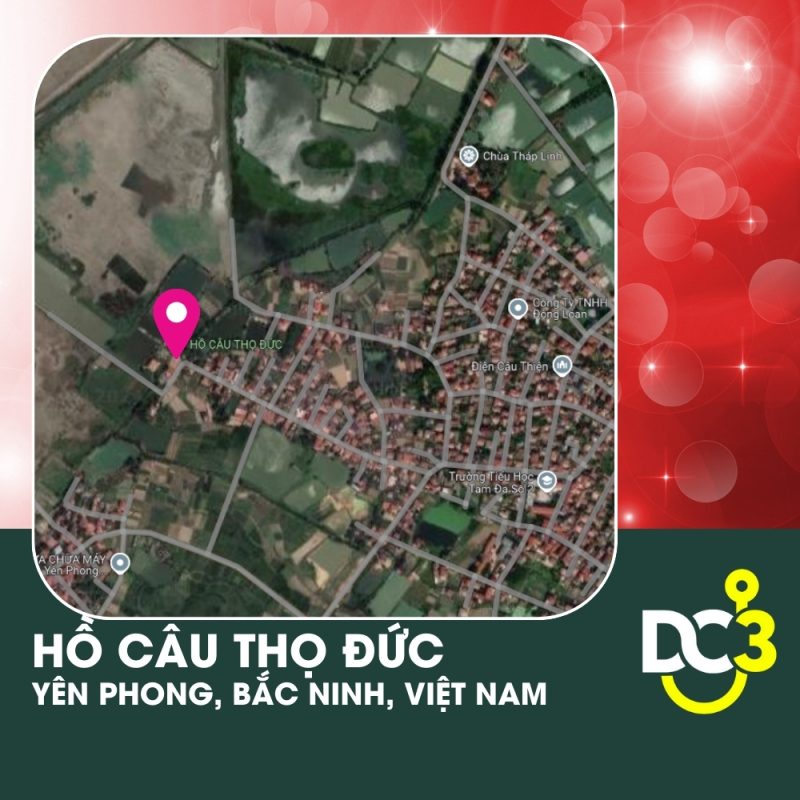 Vị trí Google Map - Hồ Câu Thọ Đức