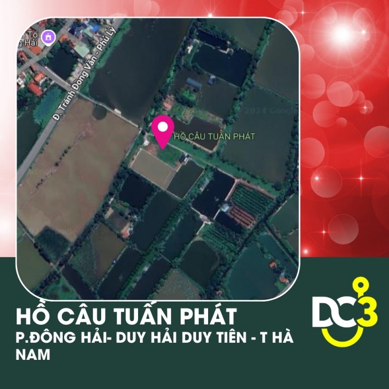 Vị trí Gòogle Map - Hồ câu Tuấn Phát