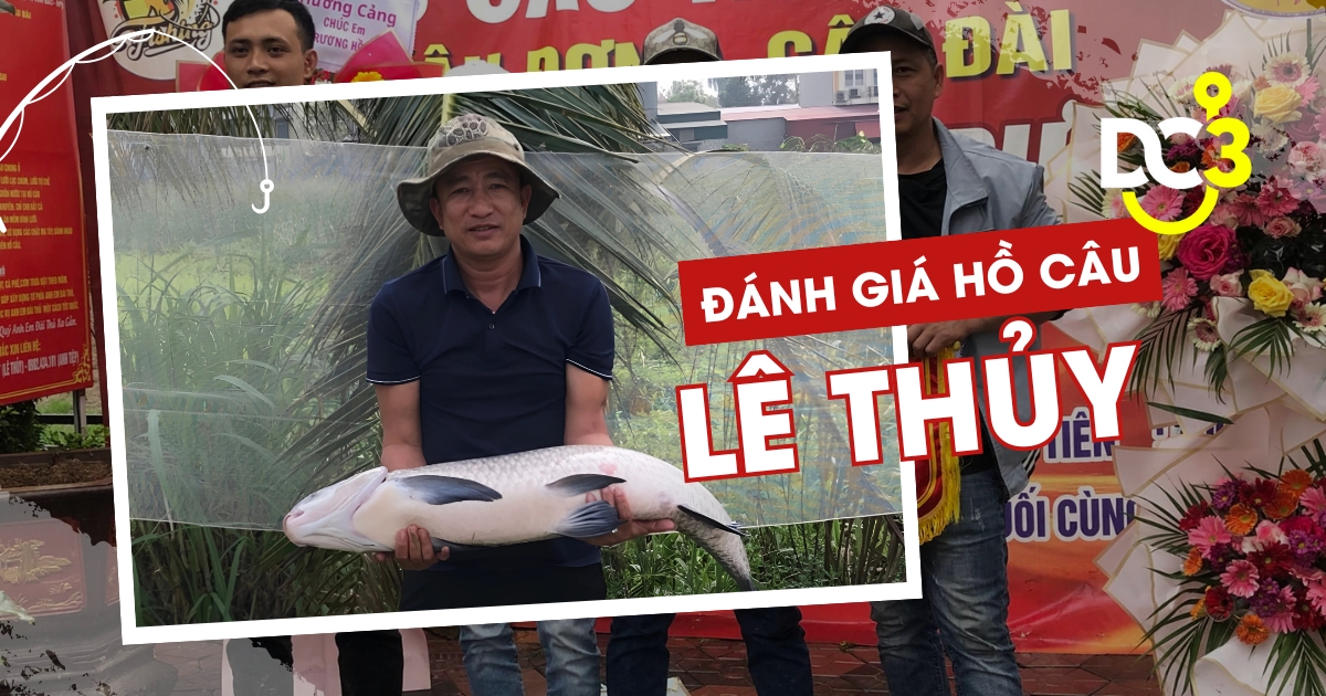 Đánh giá hồ câu dịch vụ Lê Thủy