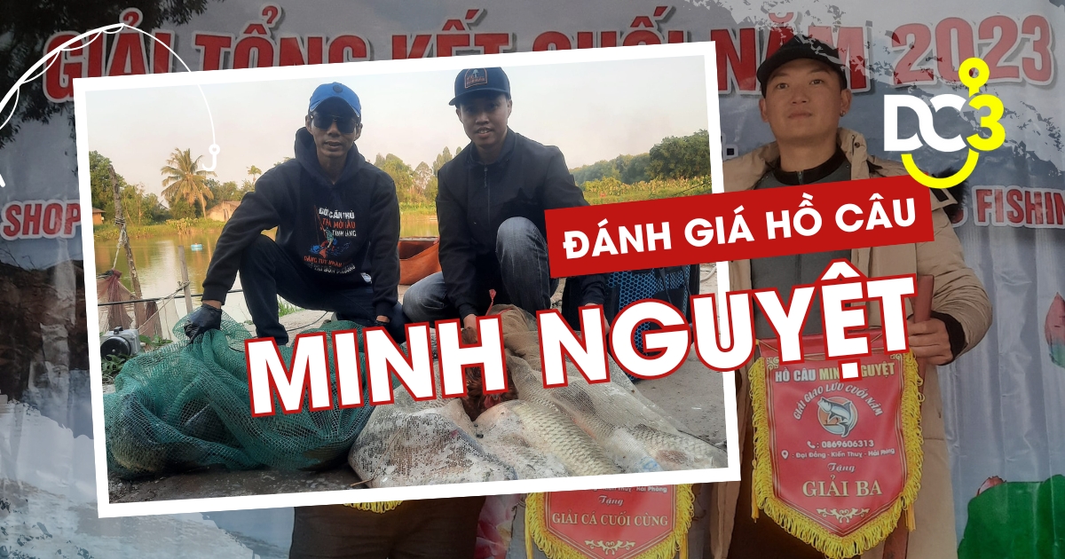 Đánh giá hồ câu dịch vụ Minh Nguyệt