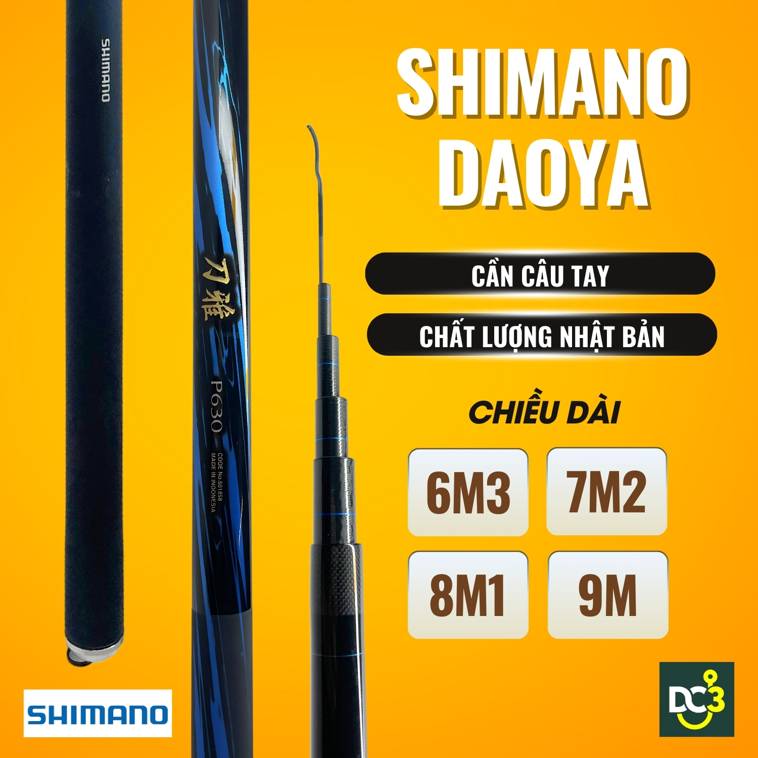 Cần Câu Tay Shimano DaoYa